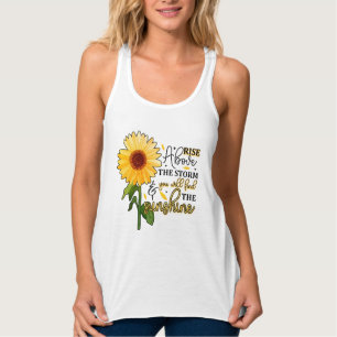 Dames Bella+canvas wijdvallende racerback tanktop