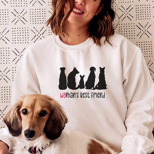 Dames Beste Vriend Hond Sweatshirt