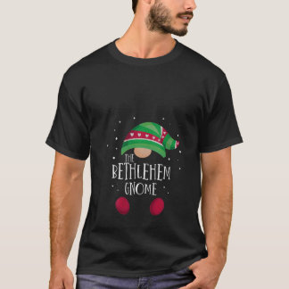 Dames Bethlehem Kabouter Familie Matching Kerst P T-shirt