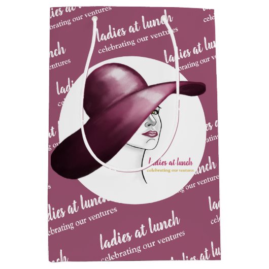 Dames bij de lunch – Elke elegante cadeautas voor  (Voorkant)