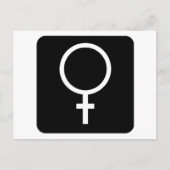 Dames Briefkaart (Voorkant)