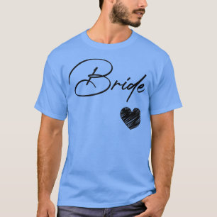 Dames Bruid Letters Hen Party Trouwen T-shirt