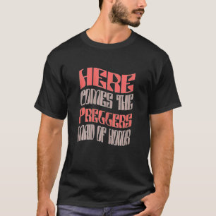 Dames Bruidsmeisje Zwanger Passende vrijgezellen T-shirt