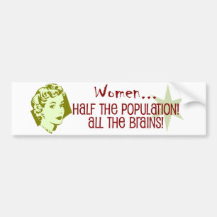 Dames! Bumpersticker