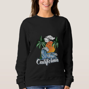 Dames California Tropische Zonsondergang Cali Stra Trui