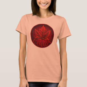 Dames Canada Esdoorn T-Shirt Souvenir Shirt