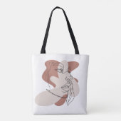 Dames Canvas tas (Achterkant)