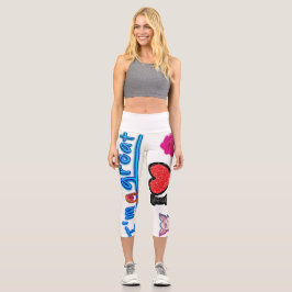 Dames capri leggings