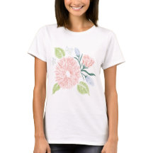 Dames casual T-shirt met korte mouwen – Zachte kat