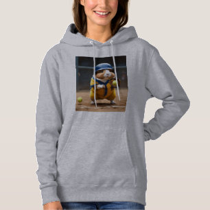 Dames Cavia Softbal Superster, Trui Hoodie