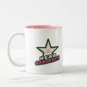 Dames Chef Gardener Café Mug - Rose (Gauche)