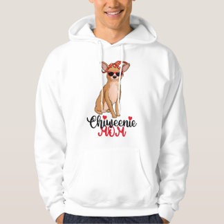 Dames Chiweenie Hond Chiweenie Moeder Hoodie