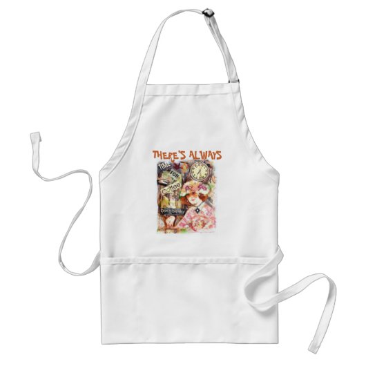 Dames Coffee Apron Standaard Schort (Voorkant)
