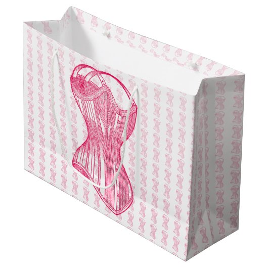  Dames Corset Large Cadeauzakje (Voorkant Gekanteld)