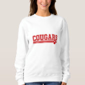 Dames Cougars Sweatshirt (Voorkant)