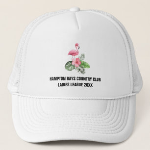 Dames customisées Golf League Casquette - Nom du c