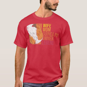 Dames Cute Guinea Pig Design voor je Guinea Pig T-shirt