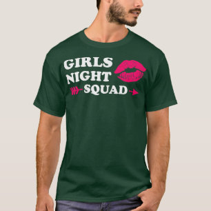 Dames damesavond squad feest dames bruid1416 t-shirt