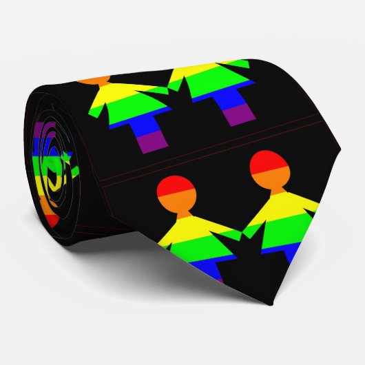 Dames dans la cravate d'amour (Roulé)