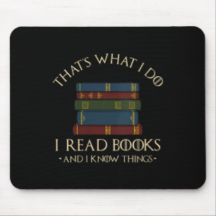 Dames Dat Is Wat Ik Doe Ik Lees Boeken En Ik Weet Muismat