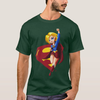 Dames DC Comics Super Hero Girls Supergirl VNeck  T-shirt