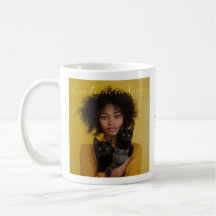Dames de chat pour Kamala Ochre Mug