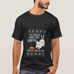 Dames De Koekjes Waren Voor Sinterklaas Kerst Grap T-shirt