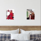 Dames de Noël Art déco rétro (Chambre à coucher)