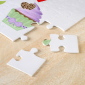 Dames de puzzles Bugs Floral Cupcake Anniversaire (Côté)