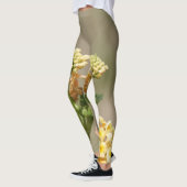 Dames Designer Floral Leggings (Gauche)