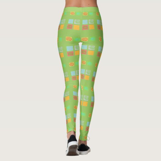 Dames Designer Leggings (Achterkant)