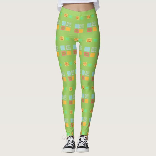 Dames Designer Leggings (Voorkant)