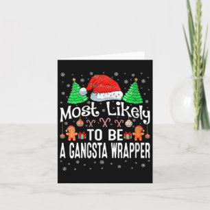 Dames die het meest waarschijnlijk een gangsta-ver kaart