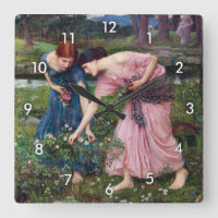 Dames die Rozen schoppen, John William Waterhouse