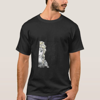 Dames Disney Frozen Let It Go Sneeuwvlok Elsa Lijs T-shirt
