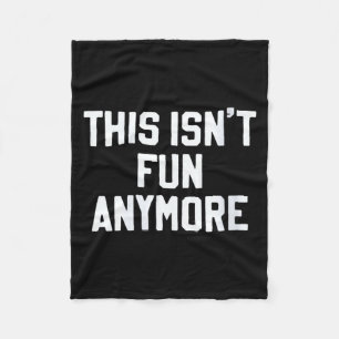 Dames Dit Is Niet Leuk Meer Grappig Sarcasme Humor Fleece Deken