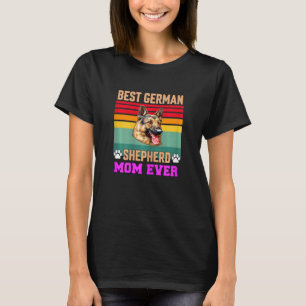 Dames Duitse Herder huisdier eigenaar Beste Duit T-shirt