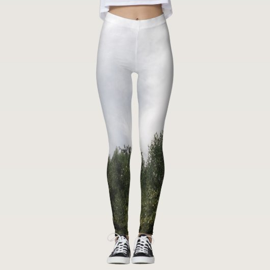 Dames eco design stretch leggings (Voorkant)