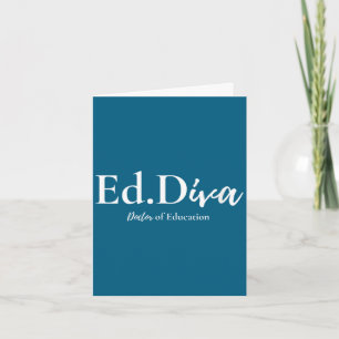 Dames edd doctor in de pedagogiek edd diva doctors kaart