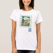 DAMES Edmonds Marsh ZALM T-shirt 2 (Voorkant)