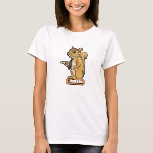 Dames eekhoorn T-shirt (Voorkant)