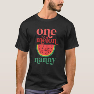 Dames Een In Een Meloen Nanny Schattige Watermeloe T-shirt