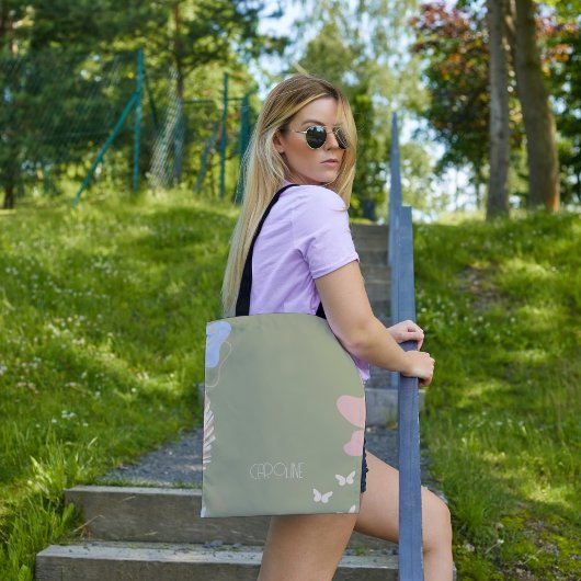 Dames Elegante Groene Boho Cute  Draagtas