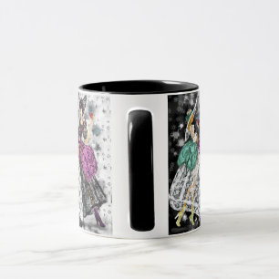 Dames En Dentelle Moderne Robes Mug Cadeau
