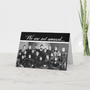 Dames en heren, Happy Birthday Humor Kaart