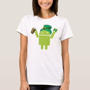 Dames en Shirt Android Leprechaun