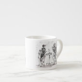 Dames Espresso Kop (Voorkant rechts)