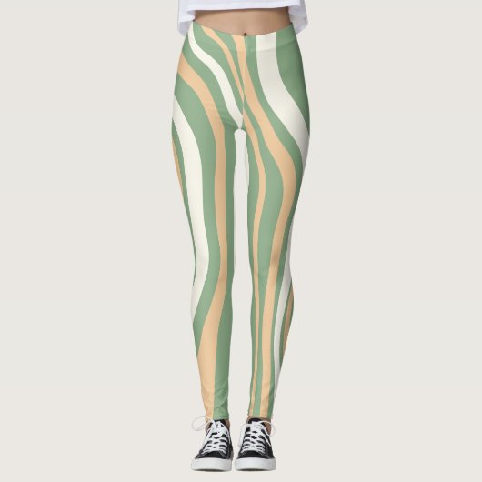 Dames esthetische mode leggings (Voorkant)