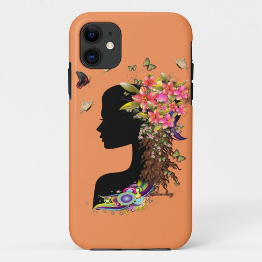 Dames Fantasy Mode Case-Mate iPhone Case (Achterkant)