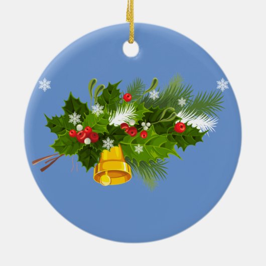 Dames Fantasy Mode Keramisch Ornament (Achterkant)